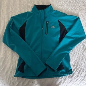 The North Face Women's Teal and Black Jacket